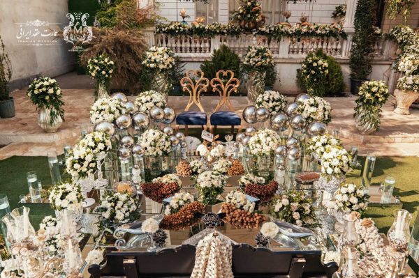 سفره عقد عمارت ایرانی