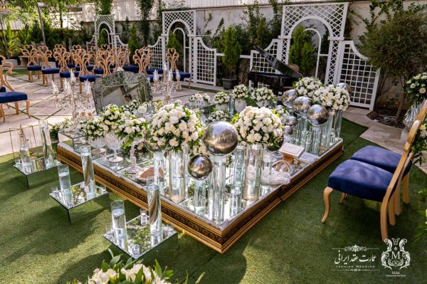 سفره ارایی سالن عقد ایرانی