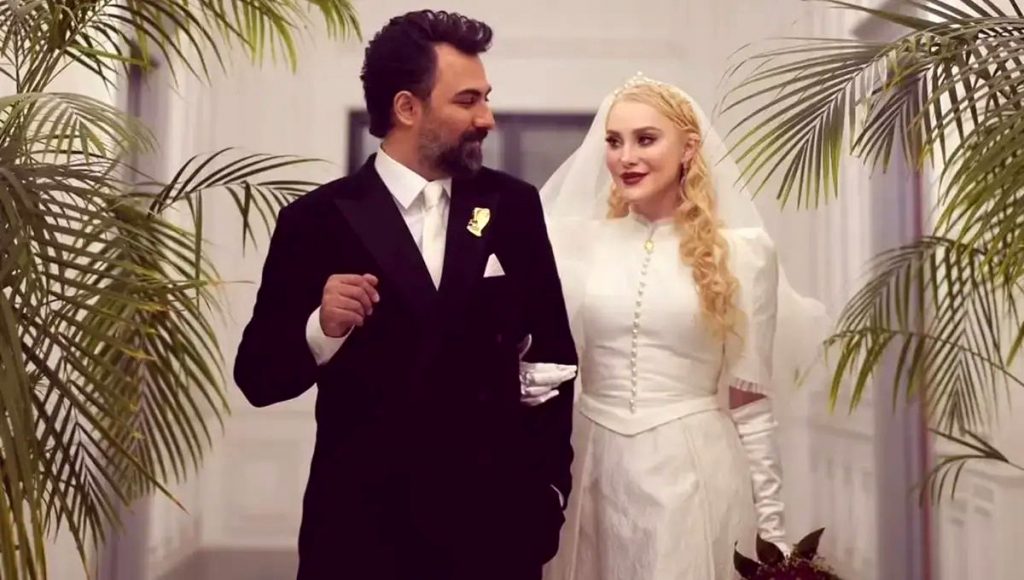 جشن عقد آؤام جعفری در عمارت ایرانی