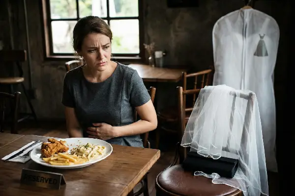 یک هفته قبل از عروسی غذاهای سنگین و غیرخانگی مصرف نکنید